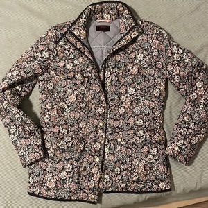 J. Crew x Liberty Print Quilted Field Jacket